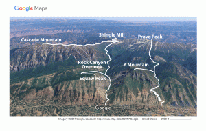 Rock Canyon Area Map