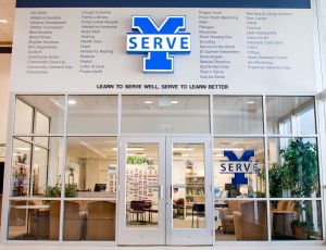 The Wilkinson Student Center is home to two branches of Y-Serve, the main office and the Stop-and-Serve Center.
