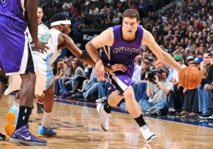 Jimmer Fredette is playing for the Sacramento Kings of the NBA.