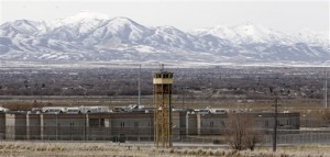 File - A Tuesday, Feb. 19, 2013 file photo shows the Utah State Prison in Draper, Utah. The Utah House approved legislation Wednesday that could lead to the relocation of the state prison. The facility now occupies about 700 acres in Draper in Salt Lake County, where tech companies such as eBay and Microsoft have opened offices. For several years, lawmakers have been weighing the relocation, which could cost as much as $600 million.   (AP Photo/Rick Bowmer, File)