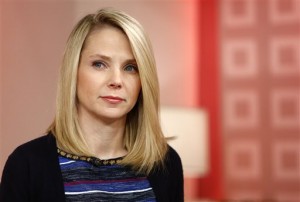 Yahoo CEO Marissa Mayer appearing on NBC News' Today Show. Mayer released a company-wide memo banning telecommuting to work. (AP photo)