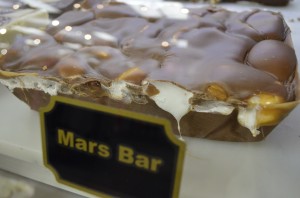 BYU Bookstoore's Mars Bar fudge. The Bookstore has been making their own fudge for more than 25 years. (Photo courtesy BYU Bookstore)