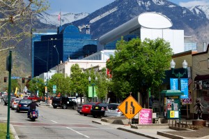 The fiber-optic network that Google recently acquired is buried throughout the city of Provo. (Photo by Brett Steele)
