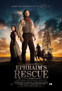 Ephraim's Rescue tells the story of Ephraim Hanks, one  the men who participated in the Martin Handcart company rescues.