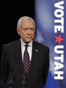 U.S. Senator Orrin Hatch said he is considering supporting some aspects of a comprehensive immigration reform bill. (AP Photo by Rick Bowmer)