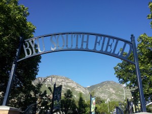 South Field is home to the BYU men's and women's soccer clubs, both of which draw drastically different crowds.