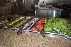The Cannon Center offers healthy food choices for students