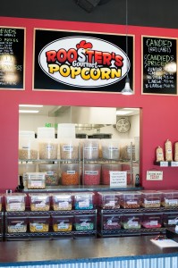 Rooster's gourmet popcorn in South Jordan has become a popular treat shop with it's unique variety of popcorn flavors including carmel, blue raspberry, Dr. Pepper, cotton candy and and chocolate Oreo.