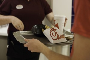 The Cougareat's Chick-fil-A had a "soft opening" on Aug. 5. (Photo by Elliott Miller)