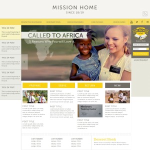 Missionhome.com will feature articles and tips for prospective missionaries. (Photo courtesy of missionhome.com.)