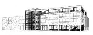 A rendering of the new building School Improvement Network is building in downtown Salt Lake City. (drawing provided by GOED).