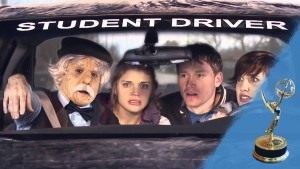Matt Meese, one of the principal actors in Studio C, was nominated for an Emmy for his work in the skit "Driver's Ed" by the Rocky Mountain Southwest Chapter of the National Academy of television Arts and Sciences