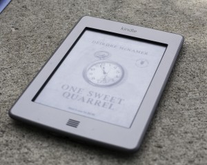 MatchBook, coming to Kindles in October, will allow users to purchase a cheap Kindle edition of any print books they previously bought on Amazon. (Photo by Elliott Miller.)