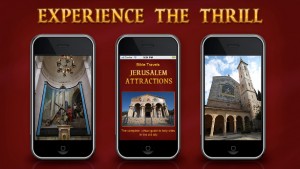 The Jerusalem app takes viewers into the most sacred sites in the holy land. (Photo by: Ouri Sivan)