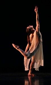 Rosey Goodman dancing in "Missa Brevis", photo courtesy of Amanda Pratt