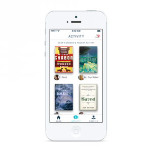 Readers can view books that are popular on Oyster and those that are recommended by their friends. Photo courtesy of Oyster.