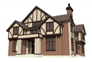 Plans recently approved by the Provo Planning Commission show the university's intent to build a guest house near the Former President's Home on the south end of campus. (Photo courtesy Provo Planning Commission)