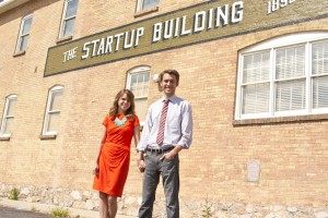 Jeremy and Sierra Penrod, along with Craig Nordstrom (not pictured) are redefining online retail search with their startup, The Dress Spot. (Photo courtesty The Dress Spot)