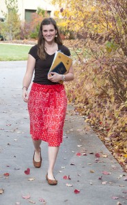 Brighter skirts are just one part of the dress code change for sister missionaries, and many sisters say the changes let's them maintain their personalities. (Photo by Natalie Stoker.)