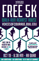 Promotional poster for the 5k. (Photo courtesy Women's Services)
