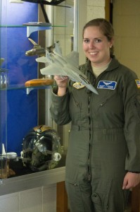 Rachel will graduate in April , followed by commissioning to the air force to train as a pilot.