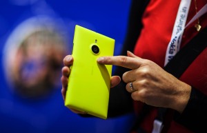 Nokia unveiled six new devices alongside new accessories. The company introduced its first Windows tablet. (AP Photo/Nokia Corp.)