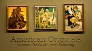 Norman Rockwell's paintings are on display at the Church History Museum to commemorate the 100-year partnership of the two organizations. Photo courtesy of LDS Church. 