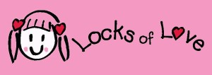 Official Locks of Love banner for BYU. (Courtesy BYU Locks of Love)