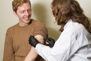 The BYU Student Health Center will be giving out flu immunizations in the Wilk next week. (Photo by Sarah Hill.)