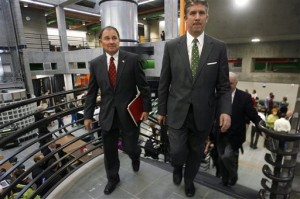Herbert released his fiscal year 2014 budget recommendations at Utah Valley University on Wednesday, which calls for more than $260 million in new education spending. AP Photo.
