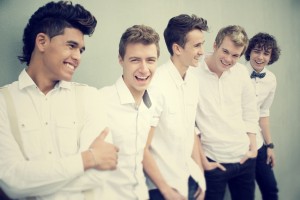 Provo-based boy band Beyond 5 was formed in February 2013. Since then, the band has toured Asia and released a self-titled album. (Photo courtesy of Russ Dixon.)