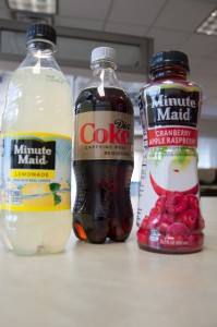 A study out of The University of Minnesota has found a link between sugary drinks such as juices and sodas and endrometrial cancer. (Photo by Natalie Stoker.)