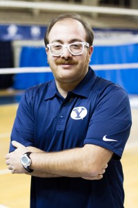 Giuseppe Vinci is an assistant coach for the BYU men's and women's volleyball teams, and was a technical coordinator for the Italian's men's volleyball team during the 2008 Beijing Olympics, and filled the same role with the U.S. women's team during the 2012 London Olympics (Photo by: Sarah Strobel) 