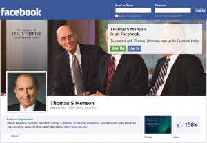 Church leaders now have Facebook and Google+ profiles. They used them to 