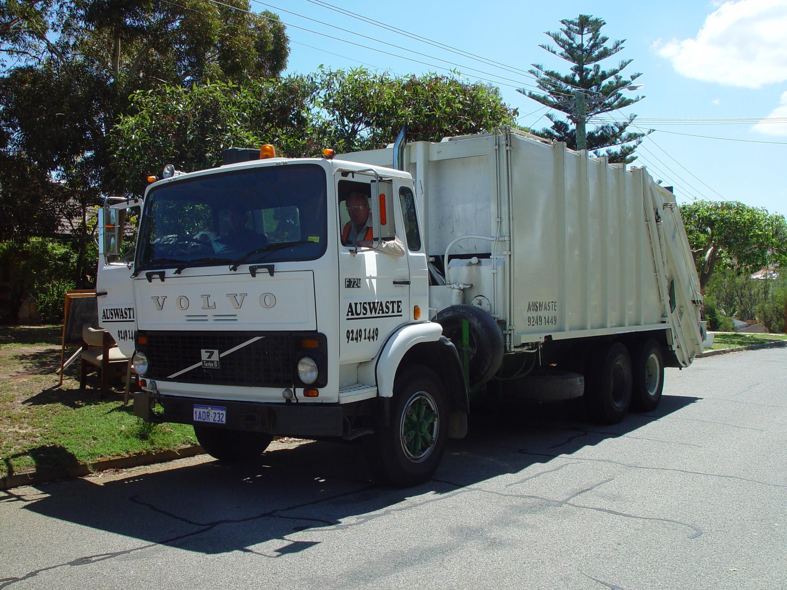 A garbage truck may not drive out to rural communities  Photo Credit: Wikimedia Commons