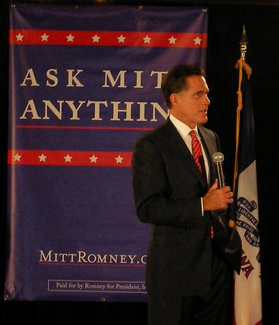Mitt Romney touring America Photo Credit: Wikimedia Commons