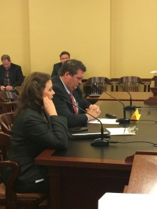 Speaker of the House Becky Lockhart and Rep. Gibson propose HB204 in the Public Education Appropriations Subcommittee. 
