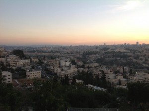 View of the city from the BYU Jerusalem Center. Photo by Nick Larsen.