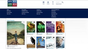 OverDrive at BYU is a new eBook and audio book library for students and faculty. Over 200 titles are currently available. 