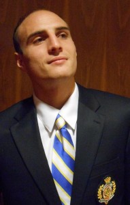 BYU student Rhett Fisher, shown here in his BYU Men's Chorus uniform, died March 22. (Photo from Fisher's Facebook page)
