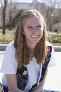 "I would want them to talk more about women and the priesthood, to emphasize what their stance is in a loving way." —sophomore, Nicole Hopkinson, sociology, Provo