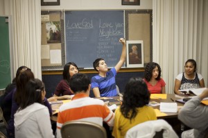 Many seminary and institute teachers use The Religious Educator as a resource in their teaching. The Religious Studies Center hopes BYU students will begin to use the journal to obtain new perspectives on the restored gospel. (Photo courtesy Mormon Newsroom)