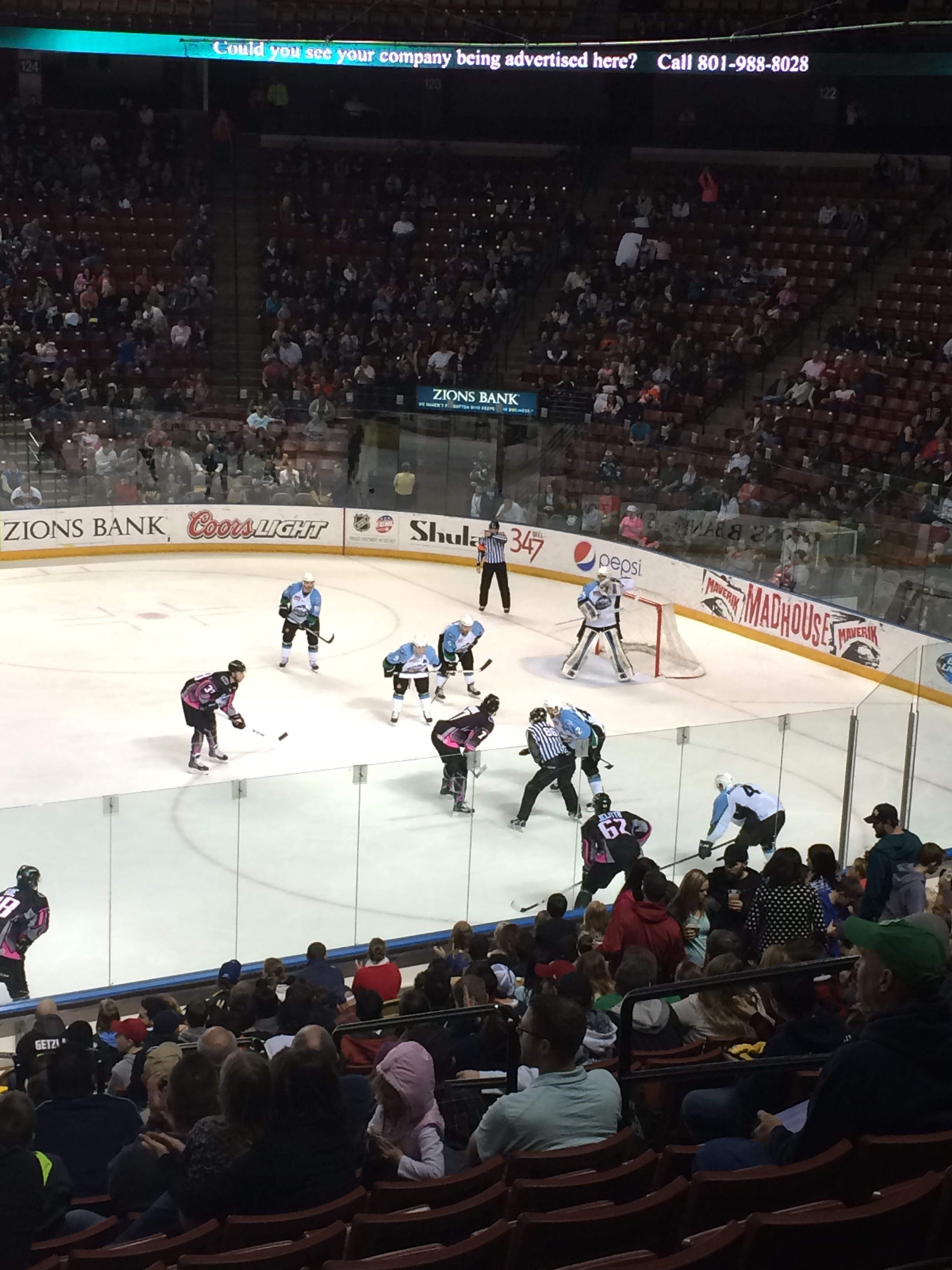 Utah Grizzlies face off the Alaska Aces and walk away with the victory.