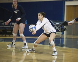 BYU women's volleyball beat Idaho State 1-4 in first match of spring play.