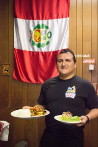 Louis Rodriguez, owner and chef of Se Llama Peru enjoys creating authentic Peruvian dishes for his customers. (Photo by Samantha Williams.)