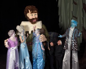 "The Selfish Giant" comes to life May 30th with the help of puppets, actors and stilt walkers. (Photo by BYU Photo)