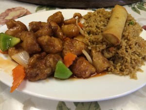 Saigon Cafe's sweet and sour chicken is one of its most popular dishes. (Sierra Naumu)
