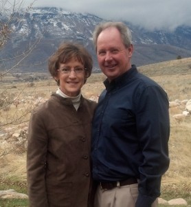 BYU's Director of Physical Facilities and Grounds, Glenl Wear and his wife. (Photo courtesy of Stacey Meldrum)