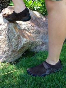 Owners of FiverFinger shoes, like these, can now file claims and expect to receive between $20 to $50 per pair. Vibram recently settled a lawsuit out of court for $3.75 million. (Sydney Tyndall)
