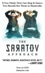 The proposed ad for "The Saratov Approach" that was denied space in the playbill for "The Book of Mormon" musical. Photo courtesy Cedar Fort Publishing.